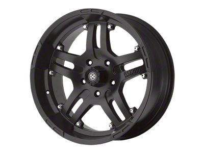 Niche Vosso Gloss Black 6-Lug Wheel; 24x9.5; 30mm Offset (17-24 Titan)