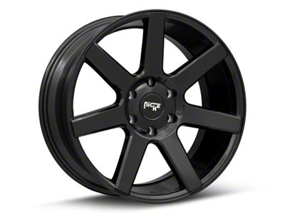 Niche Future Gloss Black 6-Lug Wheel; 24x10; 20mm Offset (16-24 Titan XD)