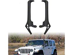 52-Inch Light Bar Windshield Frame Mounting Brackets (20-24 Jeep Gladiator JT, Excluding Mojave)