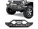 Full Width Winch Mount Front Bumper with LED Lights (20-24 Jeep Gladiator JT)