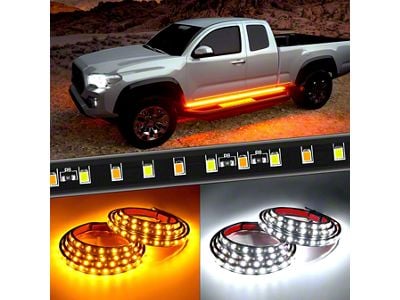 60-Inch LED Running Board Lights (Universal; Some Adaptation May Be Required)