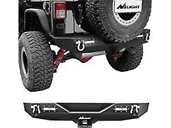 Rock Crawler Rear Bumper with LED Lights (07-18 Jeep Wrangler JK)