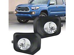 Fog Lights; Clear (16-23 Tacoma SR, SR5)