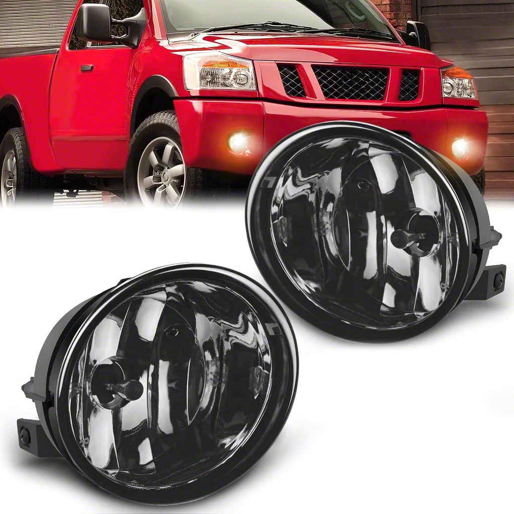 Nilight Titan Fog Lights; Smoked FOG-H72 (04-15 Titan) - Free Shipping