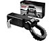 2-Inch Shackle Hitch Receiver with 3/4-Inch D-Ring; Black (Universal; Some Adaptation May Be Required)