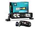 8-Inch 5D Pro Night Vision Dual Row 5-LED Light Bar; Spot Beam (Universal; Some Adaptation May Be Required)