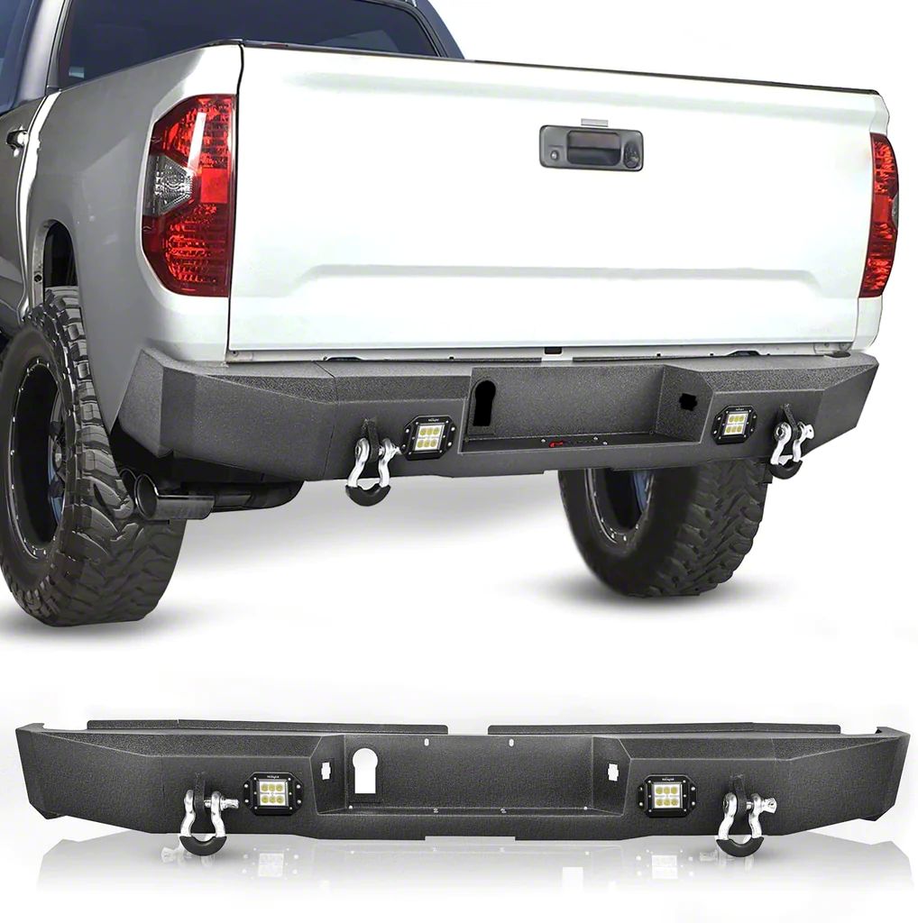 Tundra Full Width Rear Bumper with LED Lights (14-21 Tundra) - Free ...