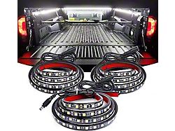 Nilight Truck Bed LED Light Strip Kit; 60-Inch (Universal; Some Adaptation May Be Required)