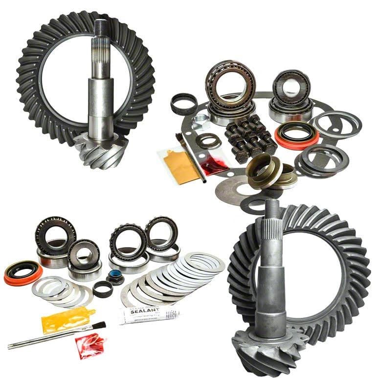 Nitro Gear & Axle Jeep Wrangler M186 Front/M200 Rear 4.56 Gear Package ...