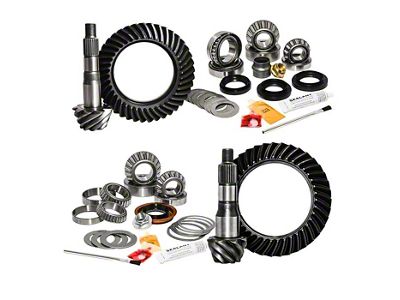 Nitro Gear & Axle Toyota 8-Inch Front Axle/8.75-Inch Rear Axle Ring and Pinion Gear Kit; 4.88 Gear Ratio (16-23 Tacoma)