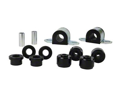 Nolathane Front Sway Bar Mount and End Link Bushing Set; 24mm (85-01 Jeep Cherokee XJ)