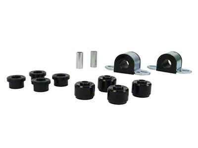 Nolathane Front Sway Bar Mount and End Link Bushing Set and Bracket; 22.22mm (93-98 Jeep Grand Cherokee ZJ)