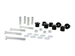 Nolathane Front and Rear Leaf Spring Bushings with Hardware (87-95 Jeep Wrangler YJ)