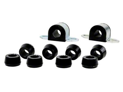 Nolathane Front Sway Bar Mount and End Link Bushing Set; 23.62mm (76-86 Jeep CJ7)