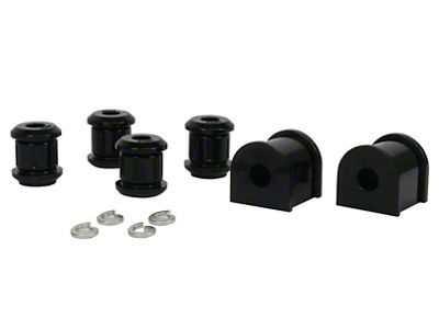 Nolathane Rear Sway Bar Mount and End Link Bushing Set; 16mm (87-06 Jeep Wrangler YJ & TJ)