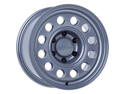 Nomad Wheels Convoy Utility Gray 6-Lug Wheel; 17x8.5; 0mm Offset (03-09 4Runner)