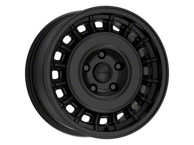 Nomad Wheels Arvo Satin Black 6-Lug Wheel; 17x8.5; 0mm Offset (21-24 Bronco, Excluding Raptor)