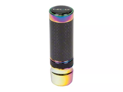 NRG Innovations Slimboy Adjustable Shift Knob; Multi-Color Carbon Fiber (05-21 Frontier w/ Manual Transmission)