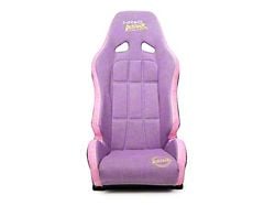 NRG Innovations Defender Water-Resistant Suspension Seat; Purple with Pink Trim (Universal; Some Adaptation May Be Required)