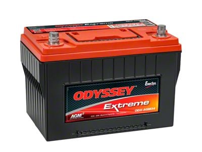 Odyssey Battery Extreme Series AGM Battery; Group 34 (93-98 Jeep Grand Cherokee ZJ)