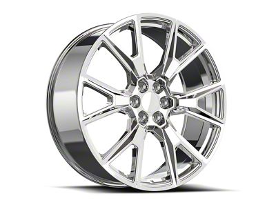 OE Revolution C-19 Nano Chrome 6-Lug Wheel; 24x10; 30mm Offset (17-24 Titan)