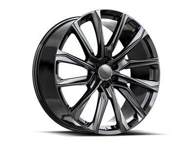 OE Revolution CAD-34 Gloss Black 6-Lug Wheel; 26x10; 31mm Offset (17-24 Titan)