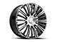 OE Revolution CAD-35 Gloss Black and Machined 6-Lug Wheel; 26x10; 31mm Offset (04-15 Titan)