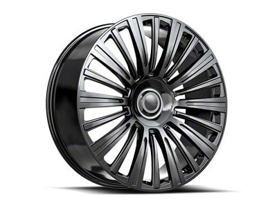 OE Revolution CAD-35 Gloss Black 6-Lug Wheel; 22x9; 31mm Offset (17-24 Titan)