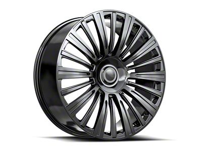 OE Revolution CAD-35 Gloss Black 6-Lug Wheel; 24x10; 31mm Offset (04-15 Titan)