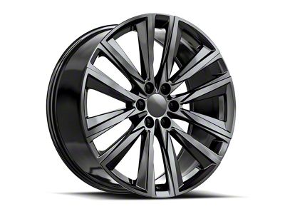 OE Revolution CAD-37 Gloss Black 6-Lug Wheel; 24x10; 31mm Offset (04-15 Titan)