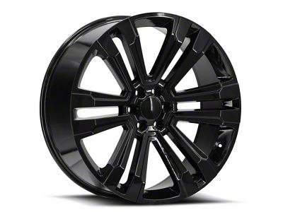 OE Revolution G-10 Gloss Black 6-Lug Wheel; 28x10; 31mm Offset (17-24 Titan)