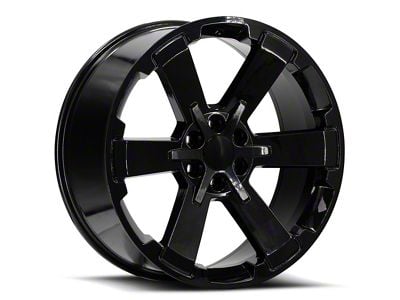 OE Revolution G-11 Gloss Black 6-Lug Wheel; 24x10; 31mm Offset (04-15 Titan)