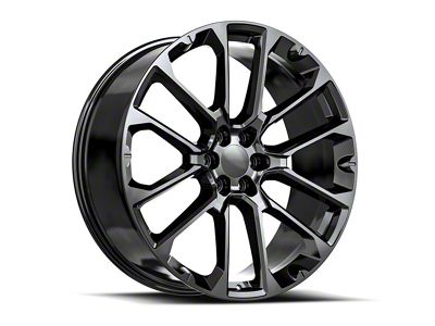 OE Revolution G-40 Gloss Black 6-Lug Wheel; 24x10; 31mm Offset (17-24 Titan)