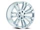 OE Revolution 158 Full Silver 6-Lug Wheel; 22x9; 24mm Offset (16-24 Titan XD)