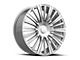 OE Revolution CAD-35 Silver and Machined 6-Lug Wheel; 22x9; 31mm Offset (16-24 Titan XD)