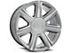 OE Revolution D-05 Full Silver 6-Lug Wheel; 22x9; 31mm Offset (16-24 Titan XD)