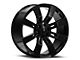 OE Revolution G-02 Gloss Black 6-Lug Wheel; 24x10; 31mm Offset (16-24 Titan XD)