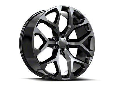 OE Revolution G-09 Gloss Black 6-Lug Wheel; 24x10; 24mm Offset (16-24 Titan XD)