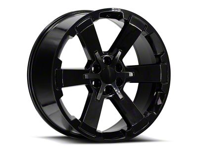 OE Revolution G-11 Gloss Black 6-Lug Wheel; 24x10; 31mm Offset (16-24 Titan XD)