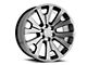 OE Revolution G-12 Gloss Black and Machined 6-Lug Wheel; 24x10; 31mm Offset (16-24 Titan XD)