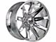 Off-Road Monster M25 Chrome 6-Lug Wheel; 20x10; -19mm Offset (03-09 4Runner)