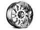 Off Road Monster M17 Chrome 6-Lug Wheel; 22x12; -44mm Offset (04-15 Titan)