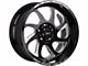 Off-Road Monster M22 Gloss Black Milled 6-Lug Wheel; 20x10; -19mm Offset (04-15 Titan)