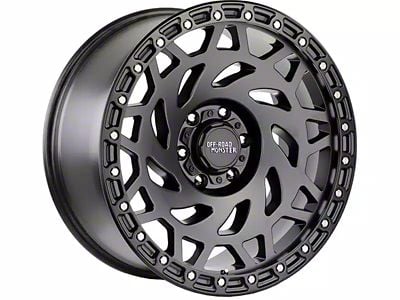 Off-Road Monster M50 Gloss Black 6-Lug Wheel; 20x9.5; -12mm Offset (04-15 Titan)