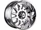 Off-Road Monster M17 Chrome 6-Lug Wheel; 17x9; 0mm Offset (05-15 Tacoma)