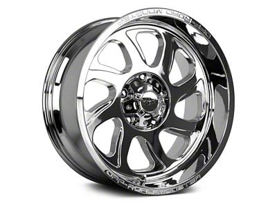 Off Road Monster M22 Chrome 6-Lug Wheel; 22x12; -44mm Offset (10-24 4Runner)