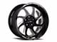 Off-Road Monster M22 Flat Black Milled 6-Lug Wheel; 20x10; -19mm Offset (10-24 4Runner)