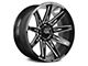 Off Road Monster M25 Gloss Black Milled 6-Lug Wheel; 22x12; -44mm Offset (10-24 4Runner)