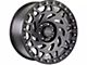 Off-Road Monster M50 Gloss Black 6-Lug Wheel; 17x9; 0mm Offset (10-24 4Runner)