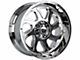 Off-Road Monster M22 Chrome 6-Lug Wheel; 20x10; -19mm Offset (10-24 4Runner)